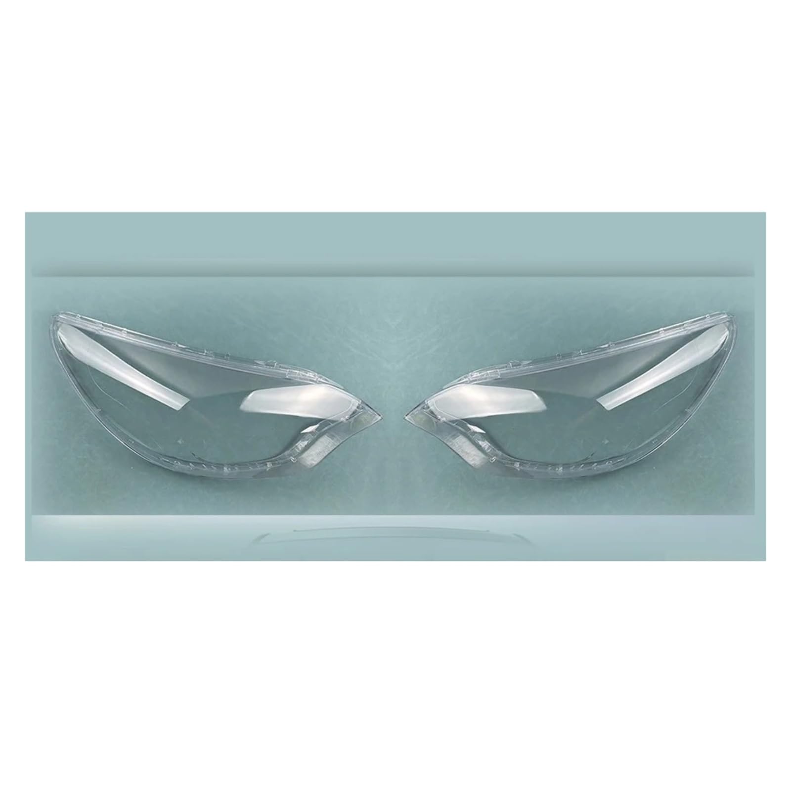 Für Kia Für Rio 2011 2012 2013 2014 Limousine Limousine Auto Scheinwerfer Objektiv Scheinwerfer Abdeckung Transparente Maske Shell Scheinwerferglas Gehäuse Streuscheibe(2Pcs for Pair Light) von YAKISA