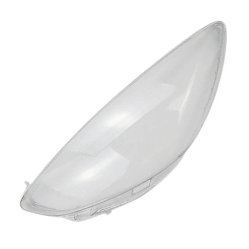 Für Mazda 2 2007-2012 Auto Linke Scheinwerfer Shell Lampe Schatten Transparente Abdeckung Scheinwerfer Glas Scheinwerfer Objektiv Abdeckung Scheinwerferglas Gehäuse Streuscheibe von YAKISA