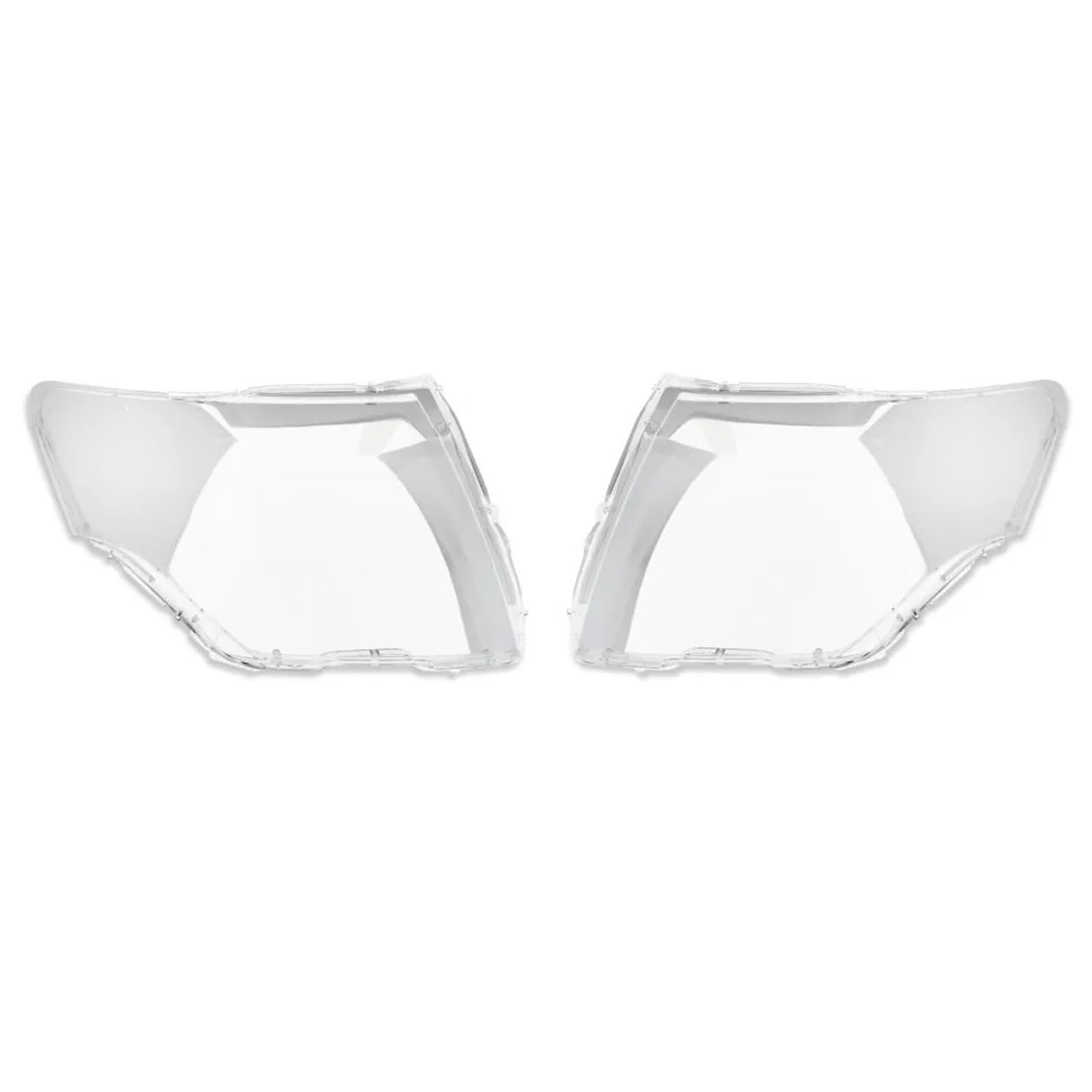 Für Mitsubishi Für Pajero V87 V93 2007-2018 Links/Rechts Auto Scheinwerfer Objektiv Abdeckung Transparent Lampenschirm Scheinwerfer Abdeckung Klar Shell Scheinwerferglas Gehäuse Streuscheibe(1 Pair) von YAKISA