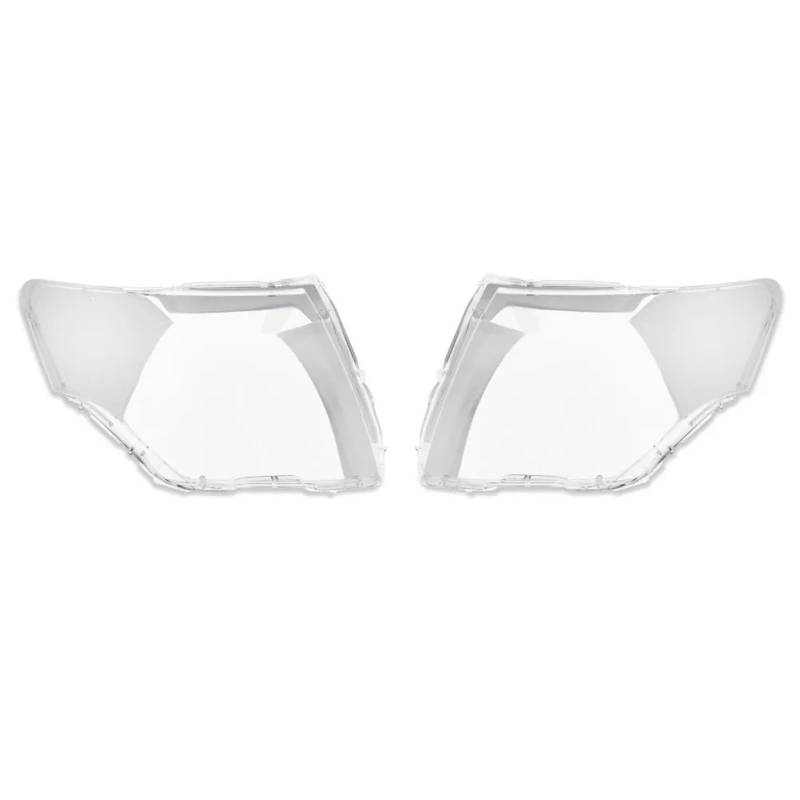 Für Mitsubishi Für Pajero V87 V93 2007-2018 Links/Rechts Auto Scheinwerfer Objektiv Abdeckung Transparent Lampenschirm Scheinwerfer Abdeckung Klar Shell Scheinwerferglas Gehäuse Streuscheibe(1 Pair) von YAKISA