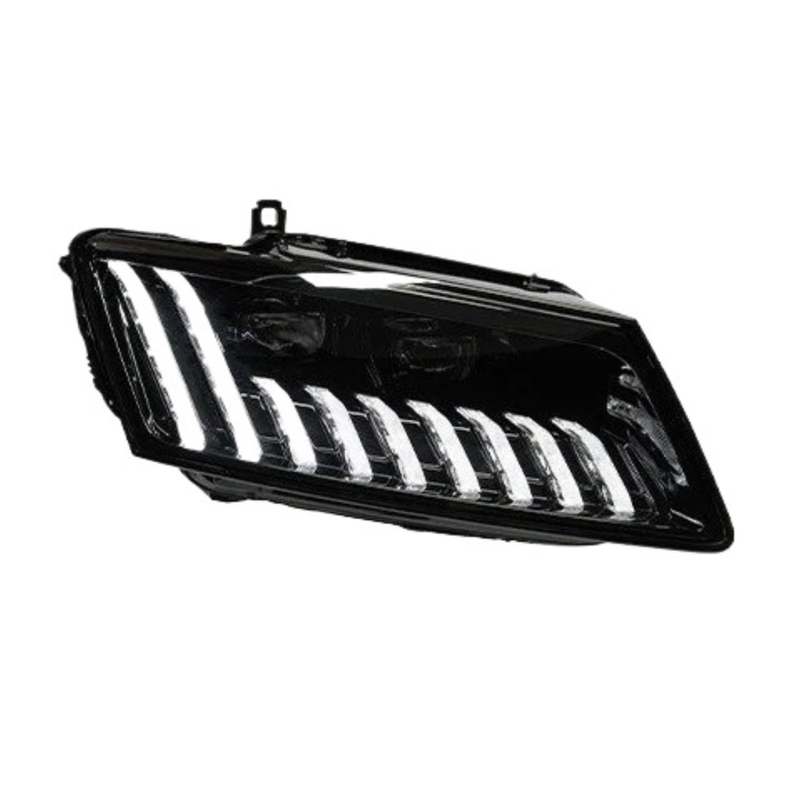 Für Q5 Scheinwerfer 2009-2018 Kopf Lampe Auto Styling DRL Signal Projektor Objektiv Automotive Zubehör Front Scheinwerfer Scheinwerferglas Gehäuse Streuscheibe(2009-2012) von YAKISA