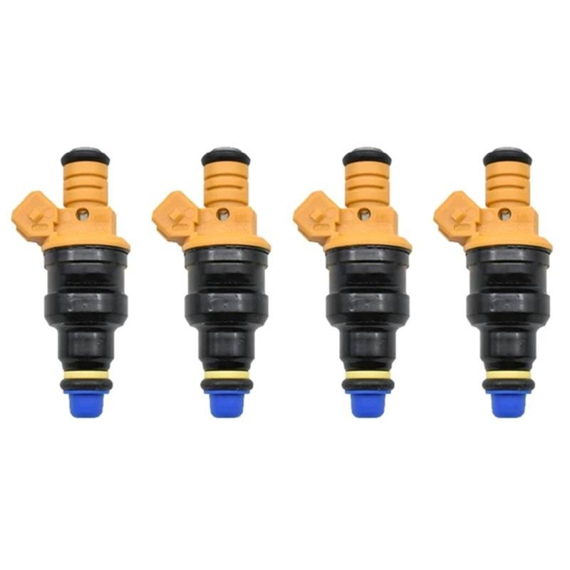 Injektor Für Hyundai Für Atos MX 1,0 L L4 9250930023 870 3531002500 4PCS Auto Motor Kraftstoff Injektor 35310-02500 Fuel Injector von YAKISA