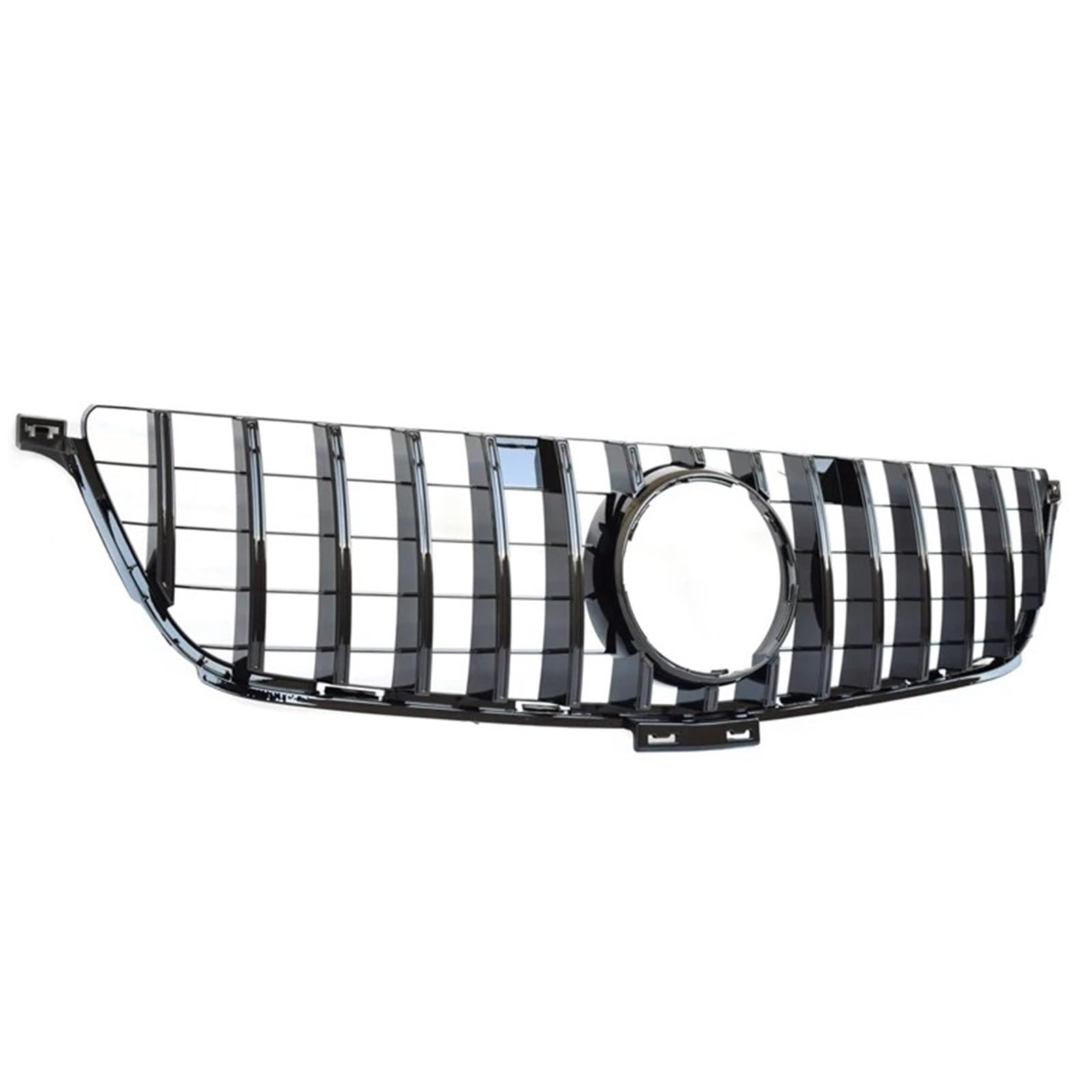 Kühlergrille Für M-Klasse W166 2012–2015 ML 300 ML 350 ML 400 Außer ML 63 Für AMG Nicht Für GLE GT-Stil Ersatz-Frontstoßstangengrill Auto Frontgrill(Black) von YAKISA