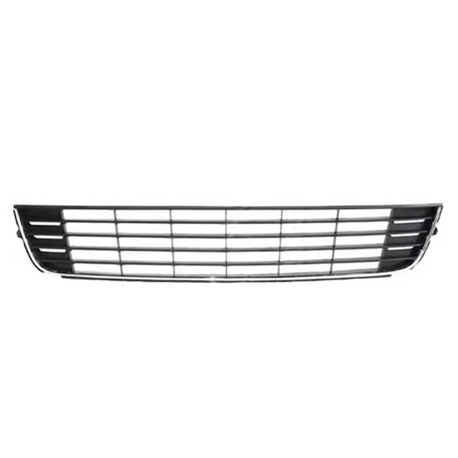 Kühlergrille Für VW Für Touran 2011-2015 Für Caddy 2011-2014 Frontschürze Grille Untere Racing Grill Abdeckung Dekorative Helle Streifen Auto Frontgrill(Chrome) von YAKISA