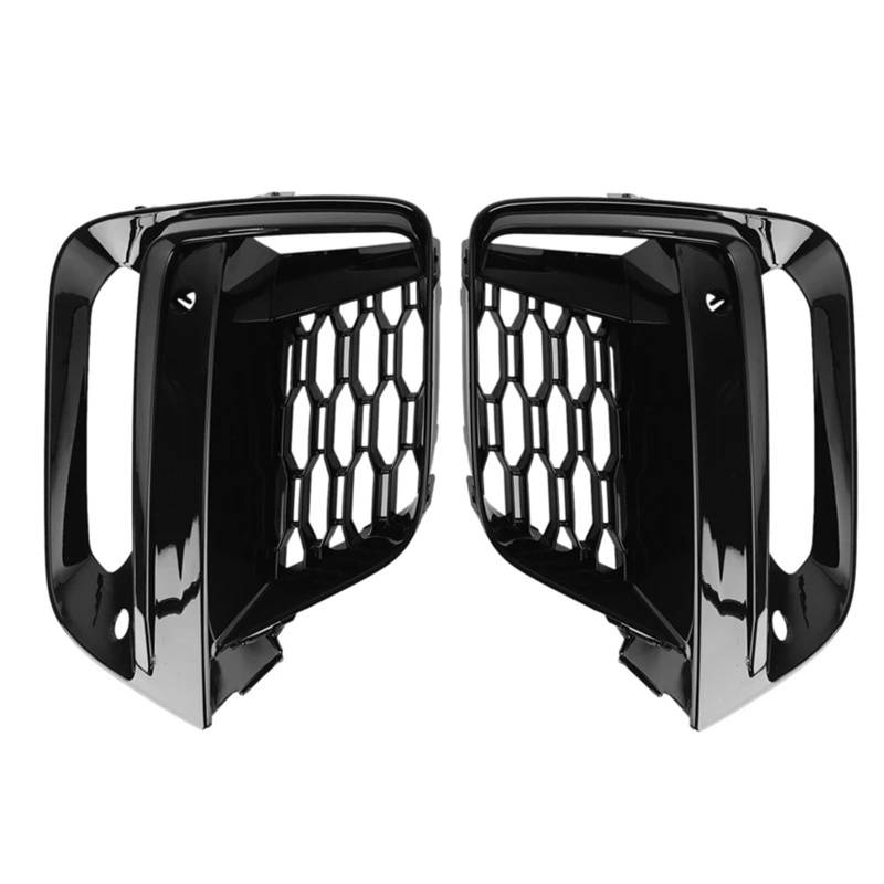 Kühlergrille Für X3 G01 G08 Für X4 G02 2018 2019 2020 Mit Nebel Lampe Loch Vorne Nebel Licht Abdeckung Grille Trim Zubehör Auto Frontgrill von YAKISA