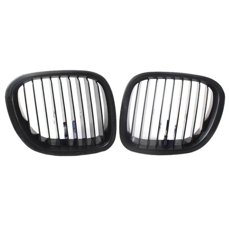 Kühlergrille Für Z3 1996-2002 Autotyp 1 Paar Frontgrill Schwarz Links Rechts Seitengrill 51138412950 51138412949 Auto Frontgrill(Matte Black) von YAKISA