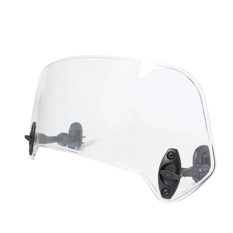 Motorrad Windschild Für Alle Motorradmodelle Universelle Windschutzscheibenverlängerung Für Motorräder Einstellbarer Spoiler Clamp-On Windschutzscheibenabweiser Geeignet Windabweiser Windschutzscheibe von YAKISA