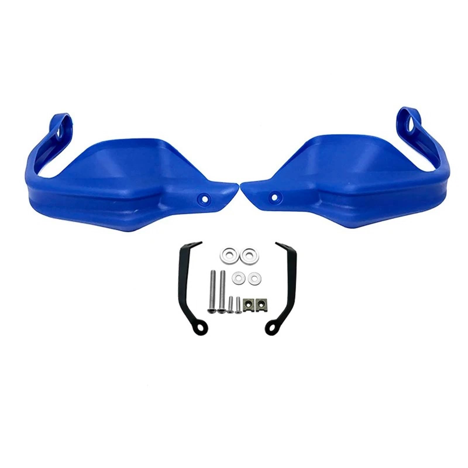 Motorrad Windschild Für CFMOTO 400MT 650MT 650 MT 400 MT Motorrad Handprotektoren Schild Guards Windschutzscheibe Hand Wind Schutz Windabweiser Windschutzscheibe(Handguard Blue) von YAKISA