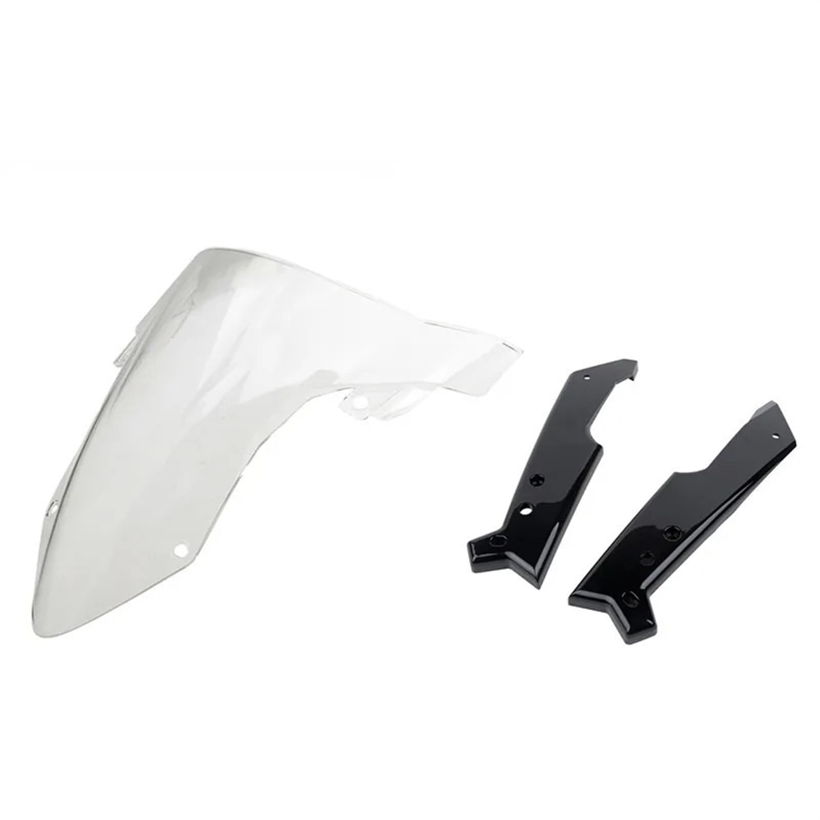 Motorrad Windschild Für CFMOTO 450SR Frontscheibe Frontscheibe Deflektor Niedrige Liegehaltung Wettbewerbsfähige Windschutzscheibe Motorradzubehör Windabweiser Windschutzscheibe(8) von YAKISA