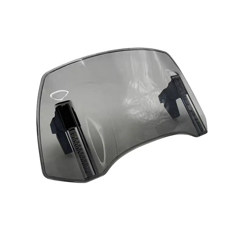 Motorrad Windschild Für CFMOTO Für 650NK Für 400NK 400GT Für 650TR-G Für 650MT Für CF250 150 250NK Motorrad Windschutzscheibenverlängerung Spoiler Air Deflektor Windabweiser Windschutzscheibe(Light Sm von YAKISA