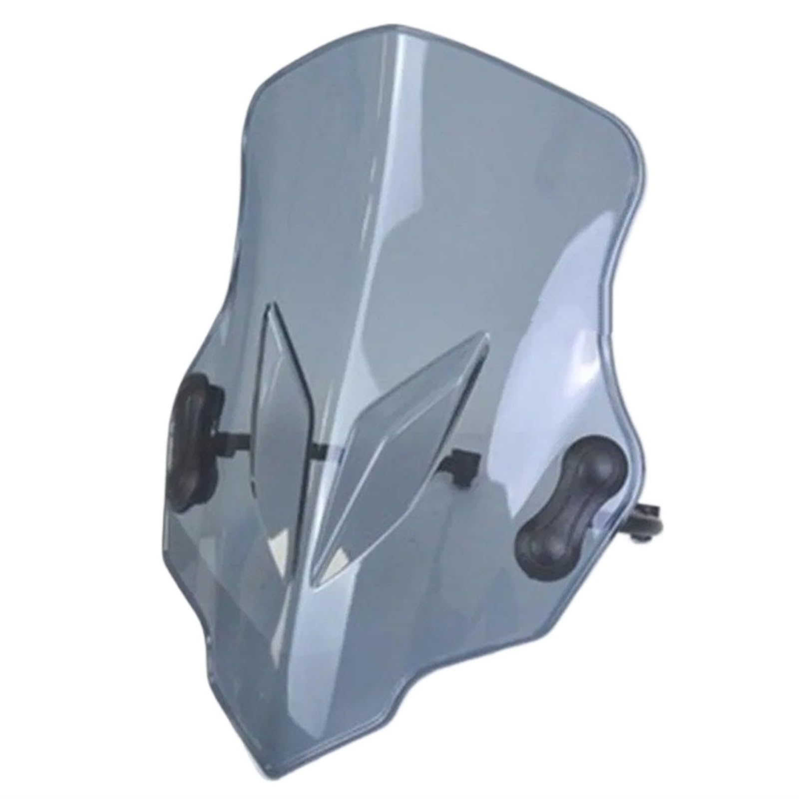 Motorrad Windschild Für CFMOTO Für ST 125 Für St125 Für Papio 125-3a Für Cf125-3A Motorrad Windschutzscheibe Mit Halterung EIN Satz Gelten Windabweiser Windschutzscheibe(Gray) von YAKISA