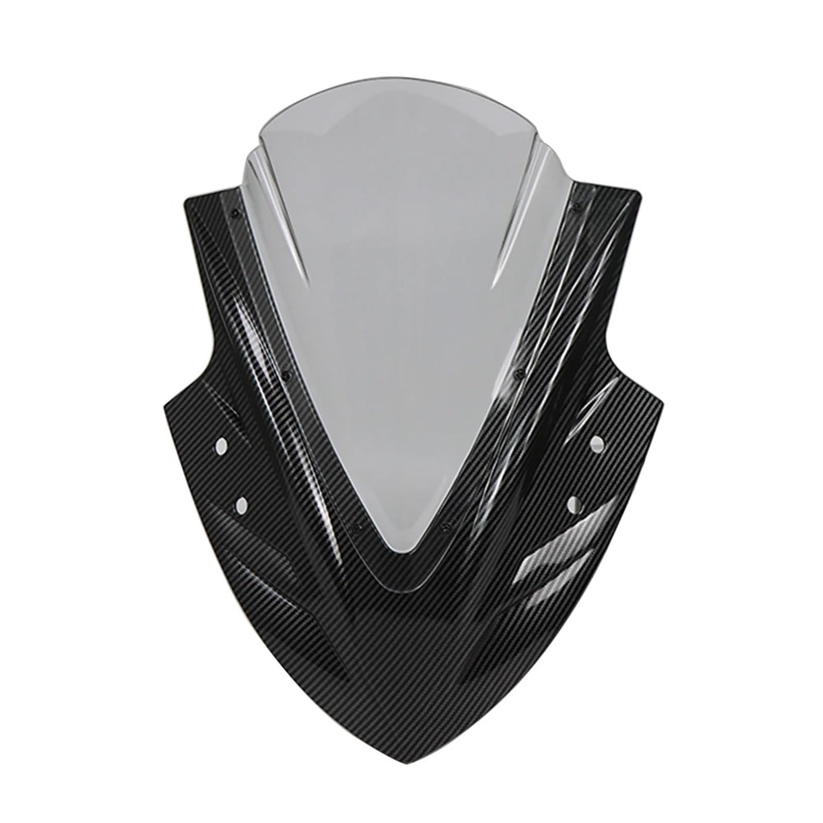 Motorrad Windschild Für Kawasaki Für Ninja 400 2019-2020 250 300 2013-2018 2017 Für Ninja400 Für Ninja250 Für Ninja300 Motorrad Windschutzscheibe Windschutz Windabweiser Windschutzscheibe(Carbon Gray) von YAKISA