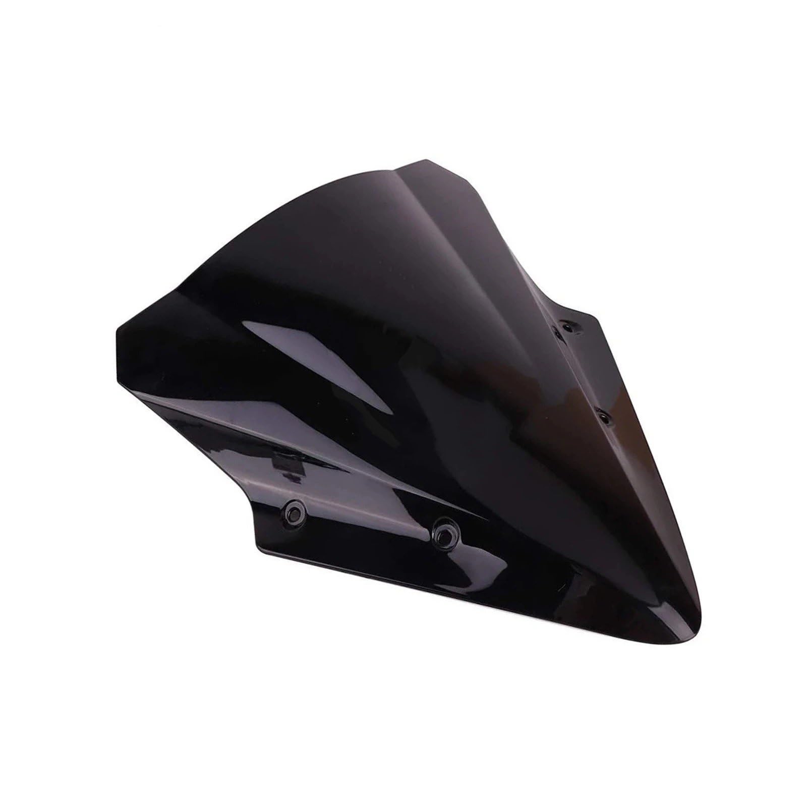 Motorrad Windschild Für Kawasaki Für Ninja 650 Für ER6F EX650 2017 2018 2019 Motorradzubehör Windschutz Deflektoren Windschutzscheibe Windschutz Windabweiser Windschutzscheibe(Black) von YAKISA