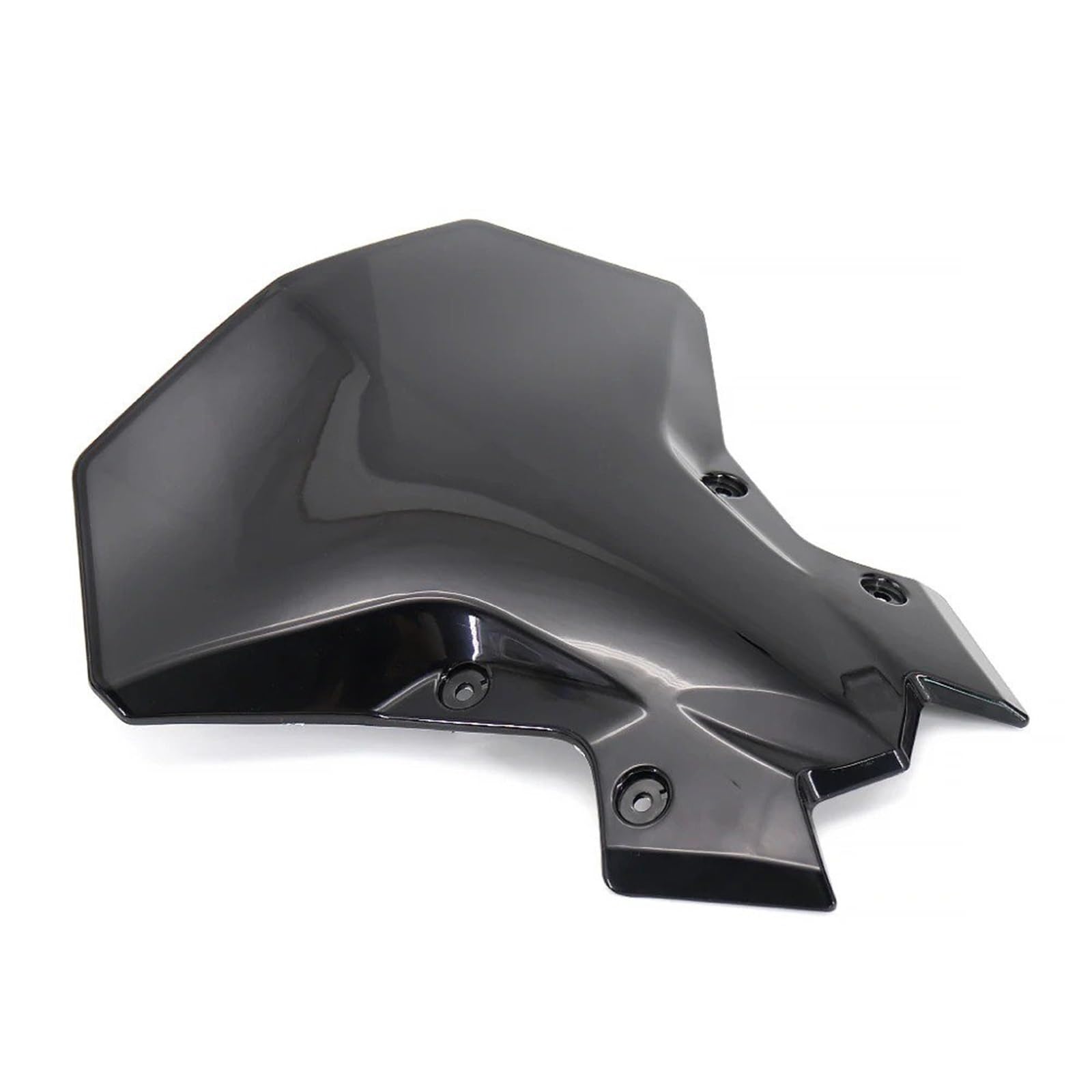 Motorrad Windschild Für Kawasaki Für Z900 Z 900 Für Z650 2020 2021 2022 2023 Motorradzubehör Sport Windschutzscheibe Windschutzscheibe Visier Deflektor Windabweiser Windschutzscheibe(Black) von YAKISA