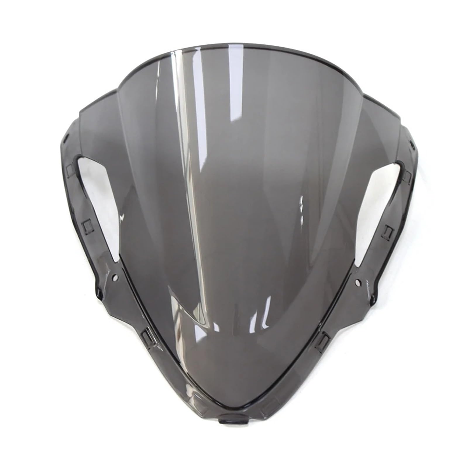 Motorrad Windschild Für Kawasaki Für ZX-6R Für ZX6R ZX 6R 2024 Motorrad Frontscheibe Windschutz Schallwand Wind Deflektoren Windabweiser Windschutzscheibe(Light Smoke) von YAKISA