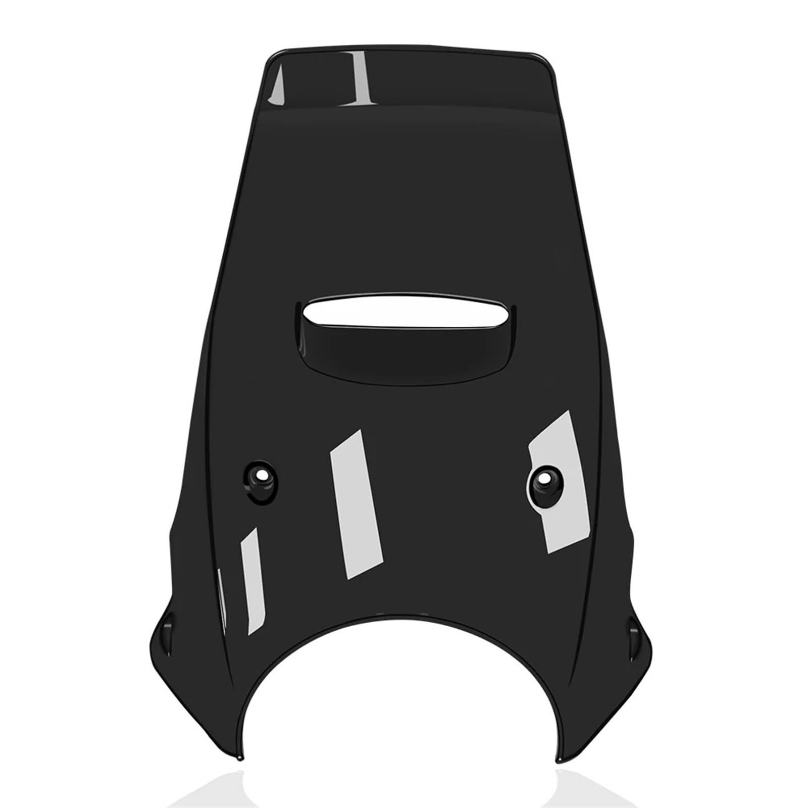 Motorrad Windschild Für Norden 901 2022 2023 Zubehör Motorrad Windschutzscheibe Windschutz Erhöhen Die Windschutzscheibe Große Touring Bildschirm Windabweiser Windschutzscheibe(Black) von YAKISA