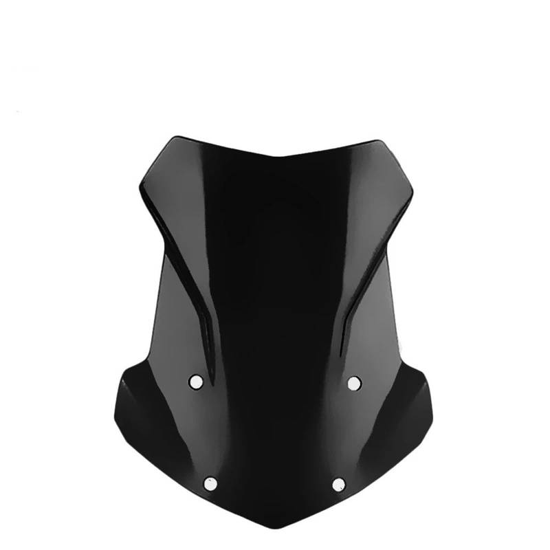 Motorrad Windschild Für R1200GS R 1200 GS LC R1250GS Windschutzscheibe Windschutzscheibe ADV Abenteuer Wind Schild Screen Protector Teile Windabweiser Windschutzscheibe(Style1 Black) von YAKISA