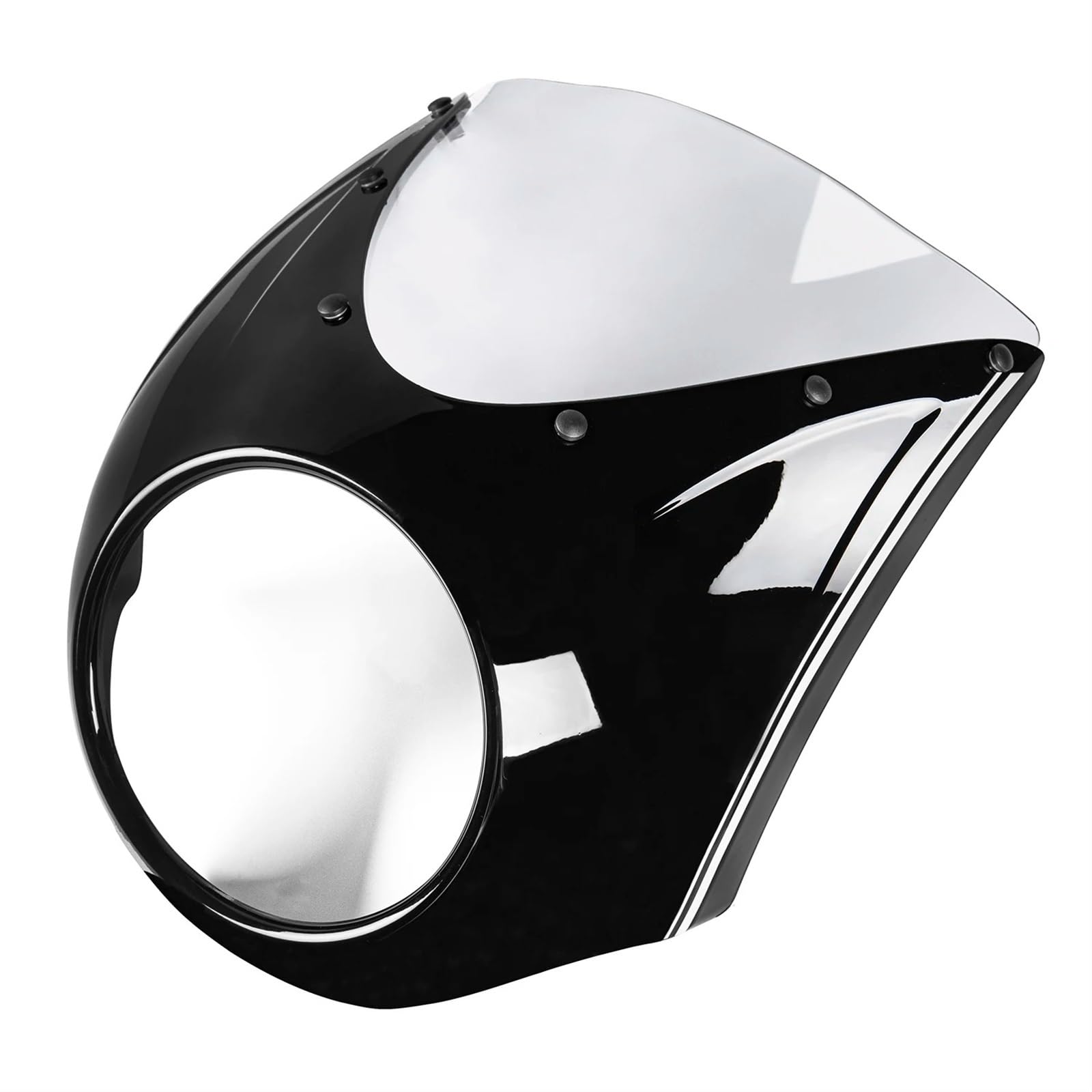 Motorrad Windschild Für R18 R 18 Für Klassische 2020 2021 2022 2023 Motorrad Windschutzscheibe Windschutz Front Gugel Scheinwerfer Verkleidung Abdeckung Licht Buckel Windabweiser Windschutzscheibe(Lig von YAKISA