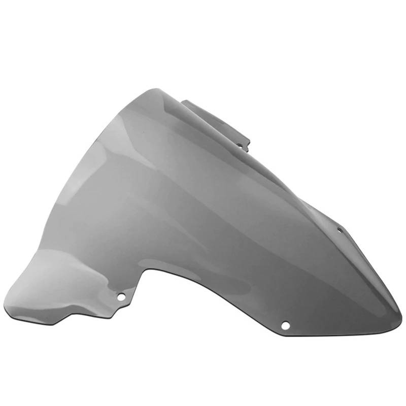 Motorrad Windschild Für S1000RR S1000 RR S 1000 RR 2019 2020 2021 2022 2023 Windschutzscheibe Motorrad Windschutz Bildschirm Double Bubble Windabweiser Windabweiser Windschutzscheibe(Gray) von YAKISA