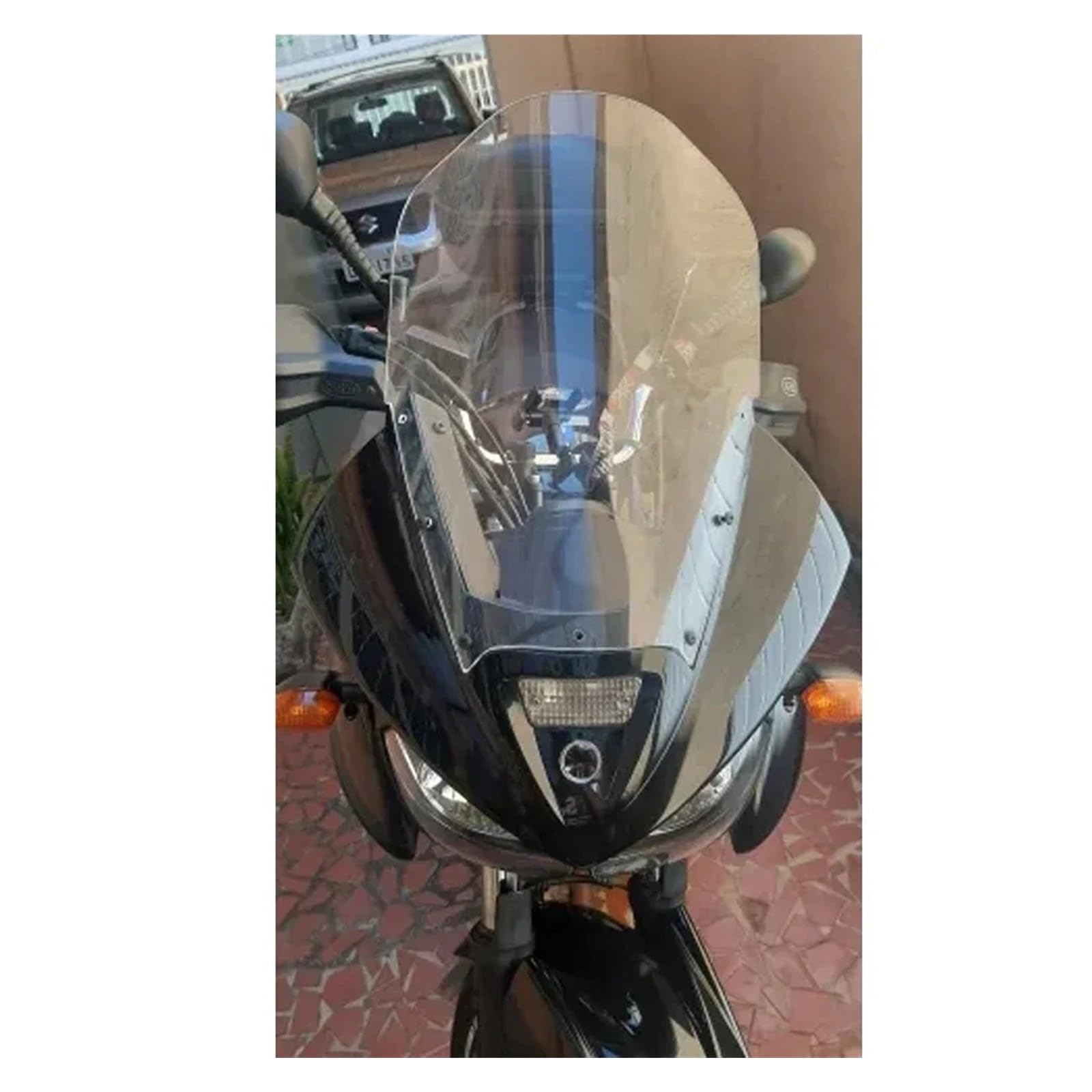 Motorrad Windschild Für TDM900 Für TDM 900 2002-2009 2010 2011 2012 2013 2014 Windschutzscheibe Windschutzscheibe Windschutz Deflektoren Motorradzubehör Windabweiser Windschutzscheibe(Touring Clear) von YAKISA