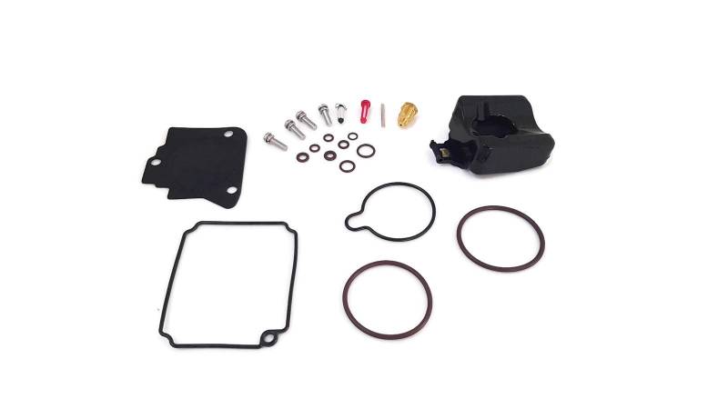 Boot Motor Vergaser Reparatur Kit w/Float 67F-W0093-00 804346T 1 02 9-37512 18-7743 für Yamaha Sierra Mercury Mercruiser Quicksilver 75hp-80hp-90hp-100hp 4-takt Motor von ITACO