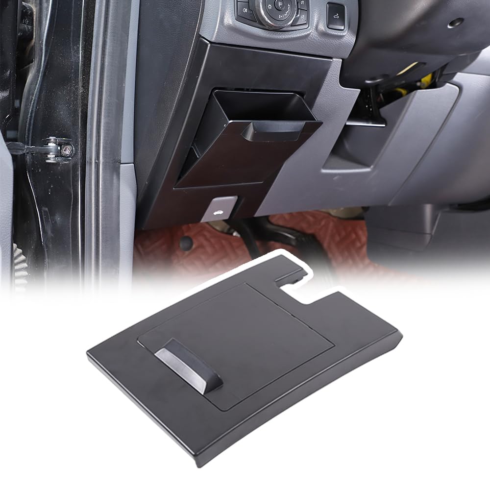YANER Mittelkonsole Sicherungsbox Aufbewahrungsbox kompatibel mit Ford Ranger 2015–2021, Fahrersitz ABS-Sicherungskasten Münzbehälter Innenaufbewahrung, multifunktionale Sicherungsbox Tablett von YANER