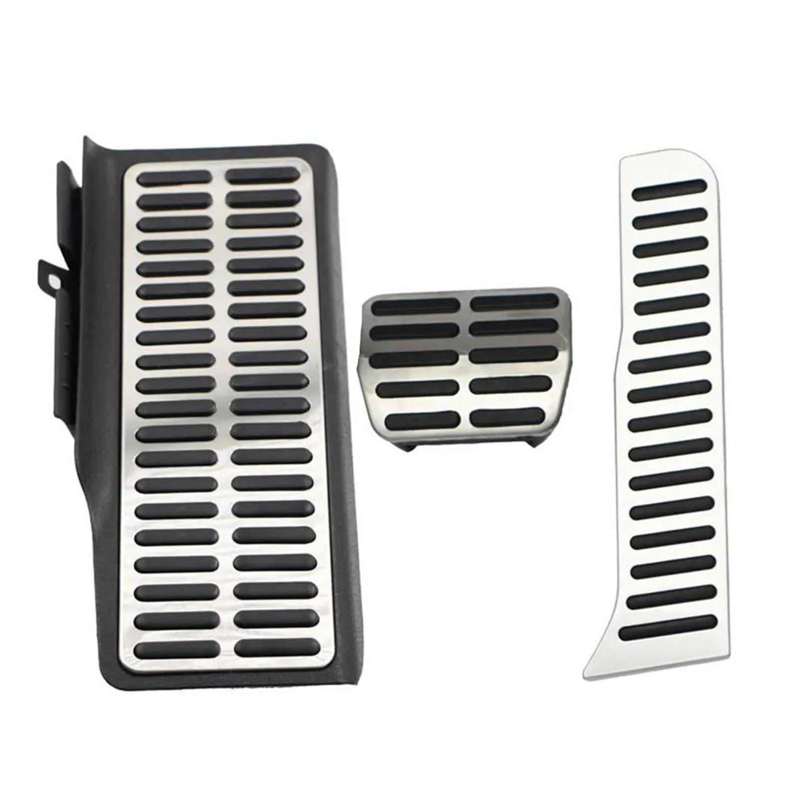 Auto Pedale Für VW Für Jetta MK6 LHD Auto Styling Edelstahl Auto Kraftstoff Gas Pedal Pads Fußstütze Pedale Abdeckungen Bremse Pedalkappen(3Pcs at) von YANGTINGTING