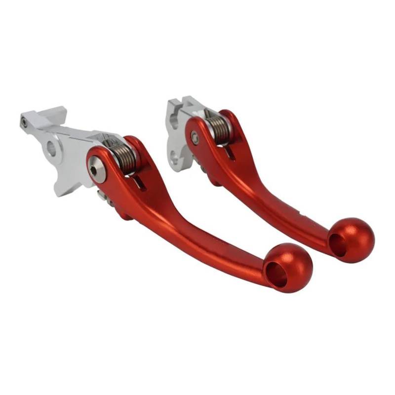 Bremshebel Für CRF250L CRF250M CRF250RL CRF250RALLY CRF300L Funparts Motorrad Geschmiedet Aluminium Legierung Bremse Kupplung Hebel Kupplungshebel Motorrad(Red) von YANGTINGTING