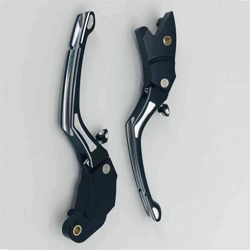 Bremshebel Für Indian Scout 2013-2017 Motorrad Schwarz CNC Bremshebel Regler Kupplung Hand Control Bremshebel Kupplungshebel Motorrad von YANGTINGTING