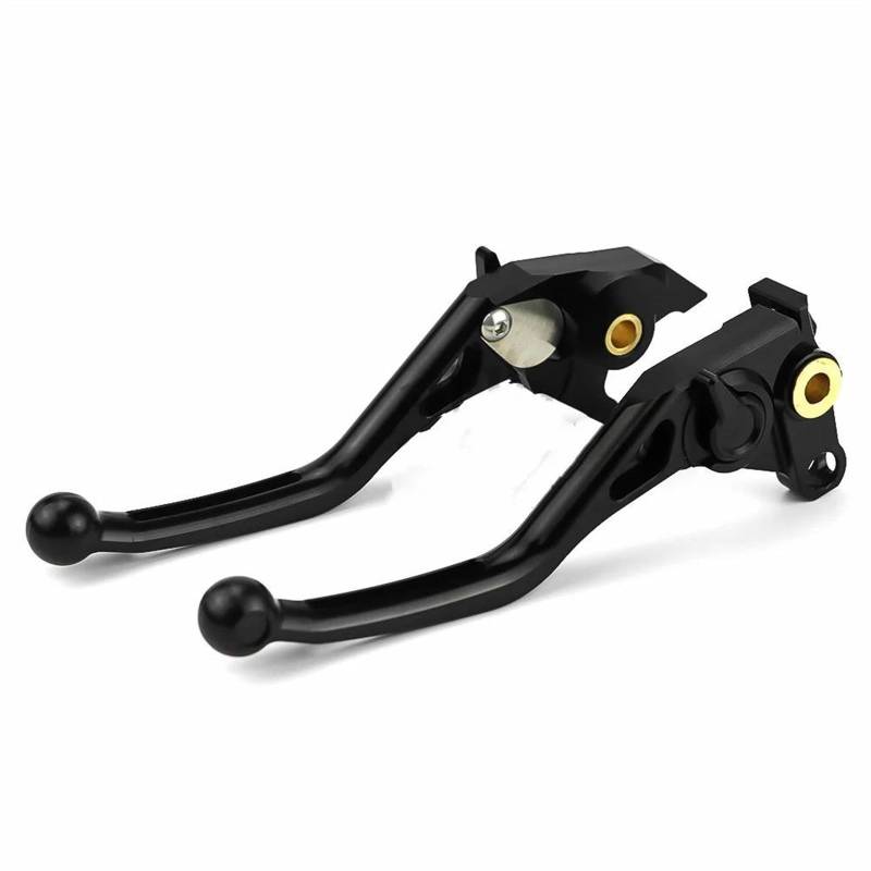 Bremshebel Für R Nine T/R Nine T Scrambler 2013-2022 Zubehör Motorrad CNC Aluminium Lenker Erweiterbar Bremsen Kupplung Hebel Kupplungshebel Motorrad(Schwarz) von YANGTINGTING