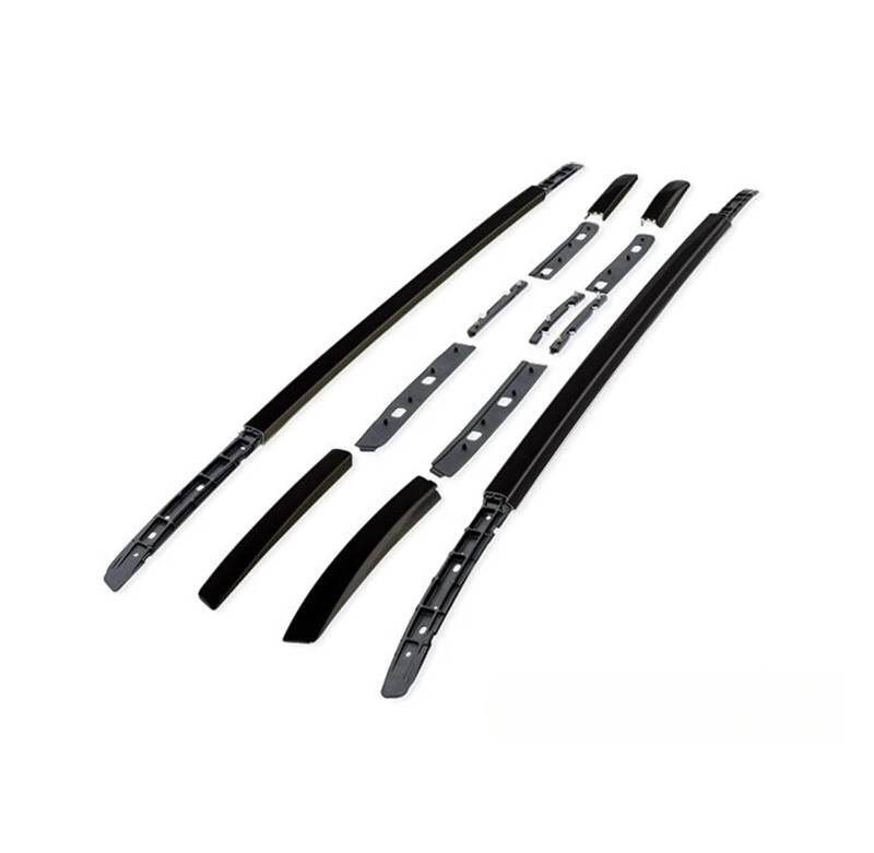 Dach Rack Gepäck Für Mitsubishi Für Outlander 2013-2021 Dach Rack Schienen Bar Gepäck Träger Bars Für Top Für Cross Bar Rack Schiene Boxen Aluminium Auto Gepäck Racks Träger Auto(Schwarz) von YANGTINGTING