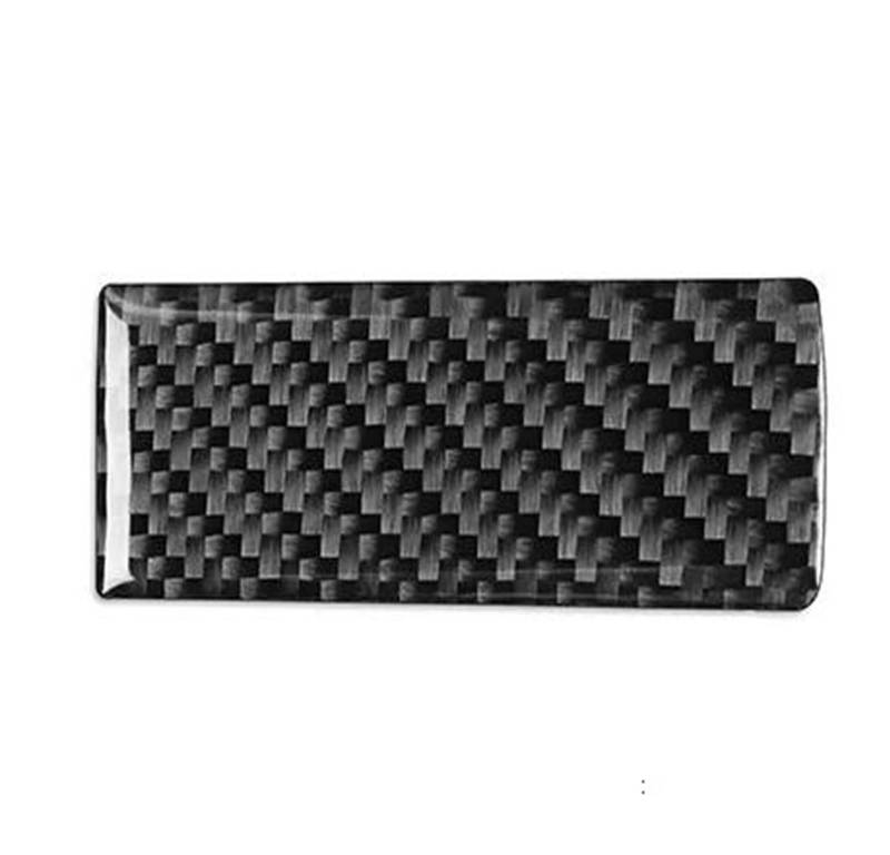 Interieur Dekor Zierleiste Für Benz Für B Klasse Für W245 2005-2011 Carbon Faser Copilot Handschuh Box Panel Trim Streifen Auto Innen Dekorative Aufkleber Mittelkonsole Dekor(Schwarz,1) von YANGTINGTING