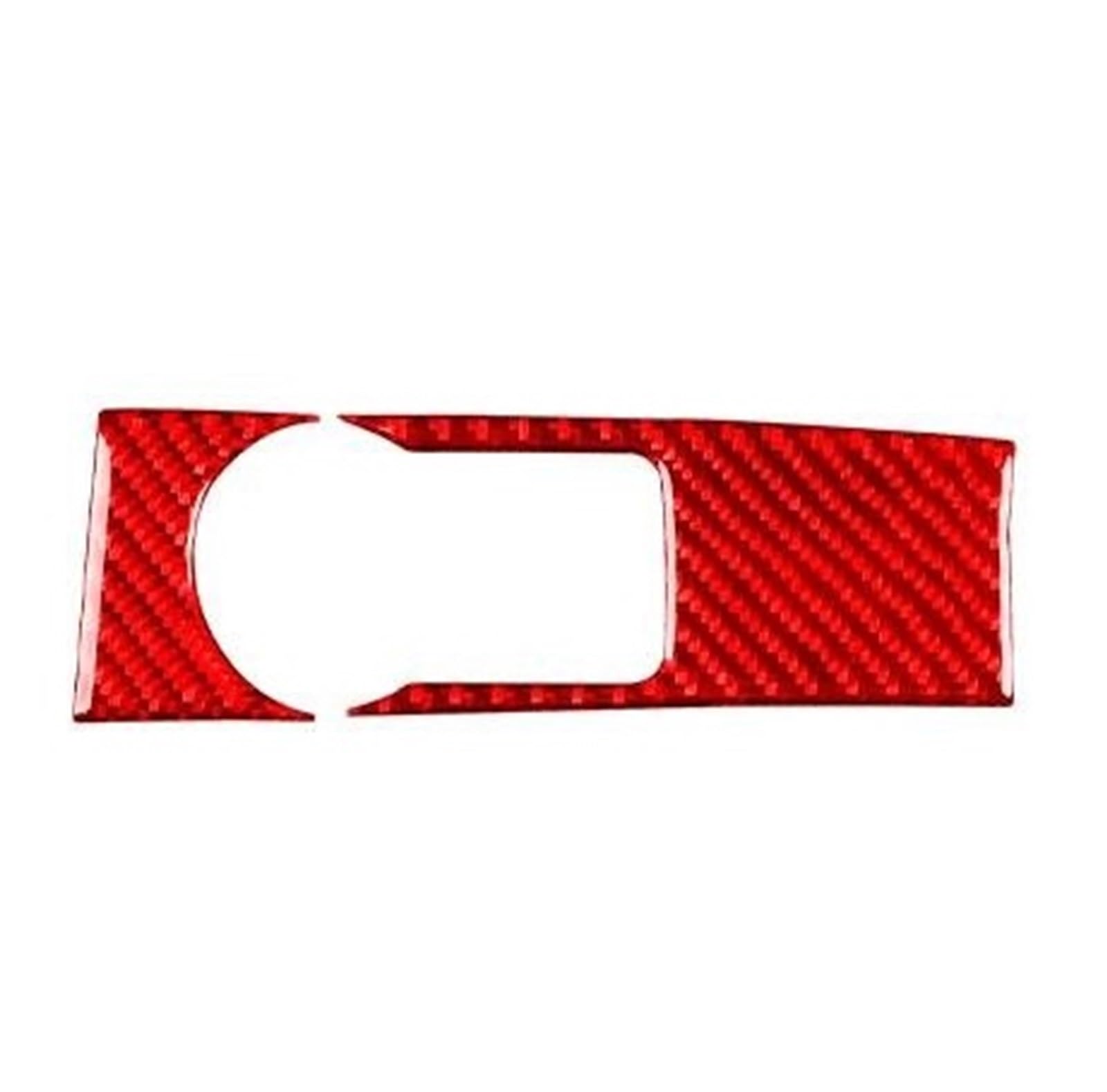 Interieur Dekor Zierleiste Für Chevrolet Für Sonic 2012-2016 Carbon Fiber Scheinwerfer Schalter Taste Framel Trim Auto Innen Dekorative Aufkleber Mittelkonsole Dekor(Red) von YANGTINGTING