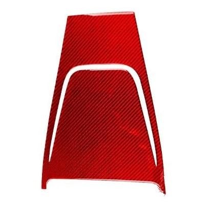 Interieur Dekor Zierleiste Für Dodge Für Avenger 2011-2014 Carbon Faser Zentrale Steuerung Air Outlet Knob Panel Innen Dekorative Aufkleber Mittelkonsole Dekor(Red,4) von YANGTINGTING