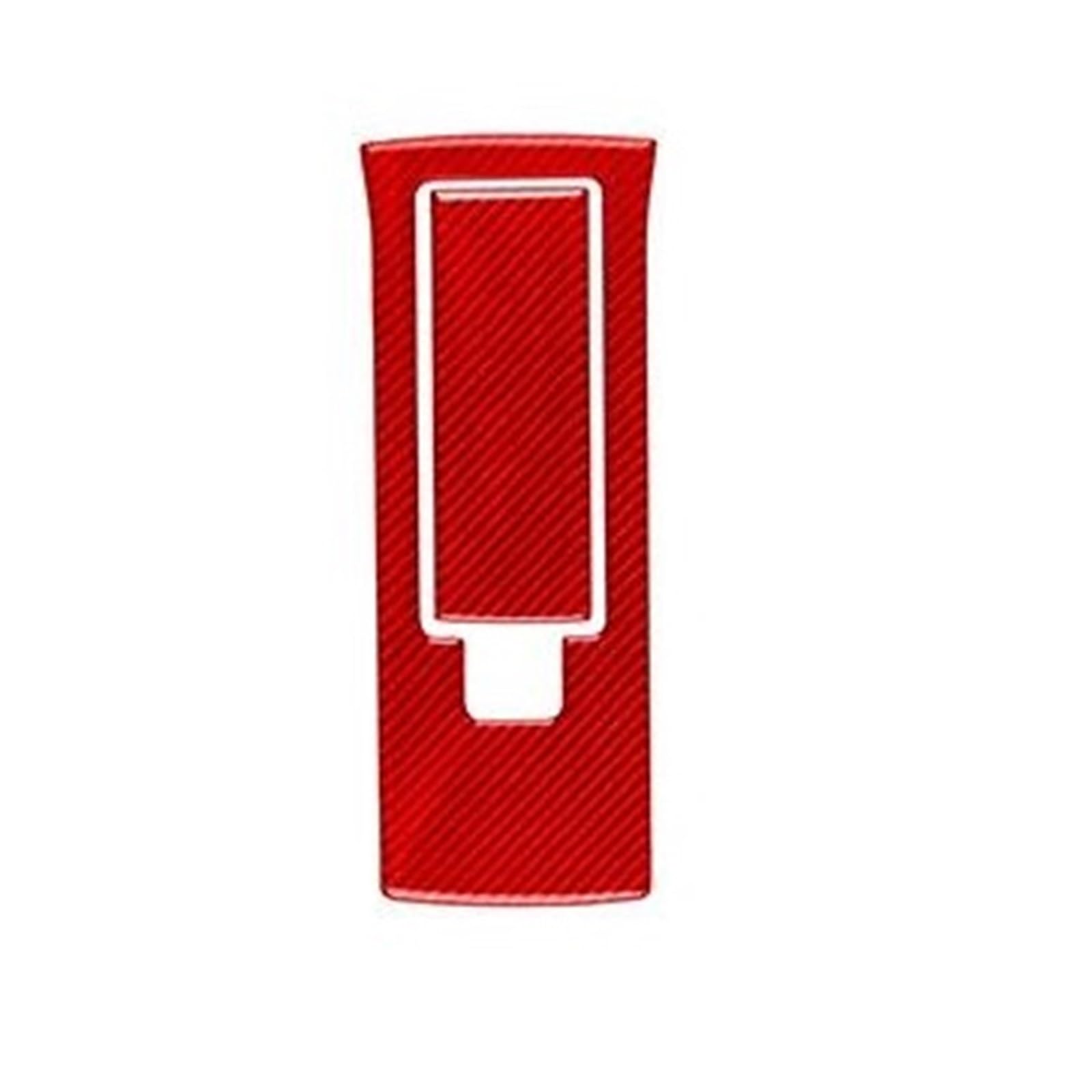 Interieur Dekor Zierleiste Für Dodge Für Kaliber 2007 2008 Auto Innen Armlehne Box Panel Trim Aufkleber Dekoration Mittelkonsole Dekor(Red) von YANGTINGTING