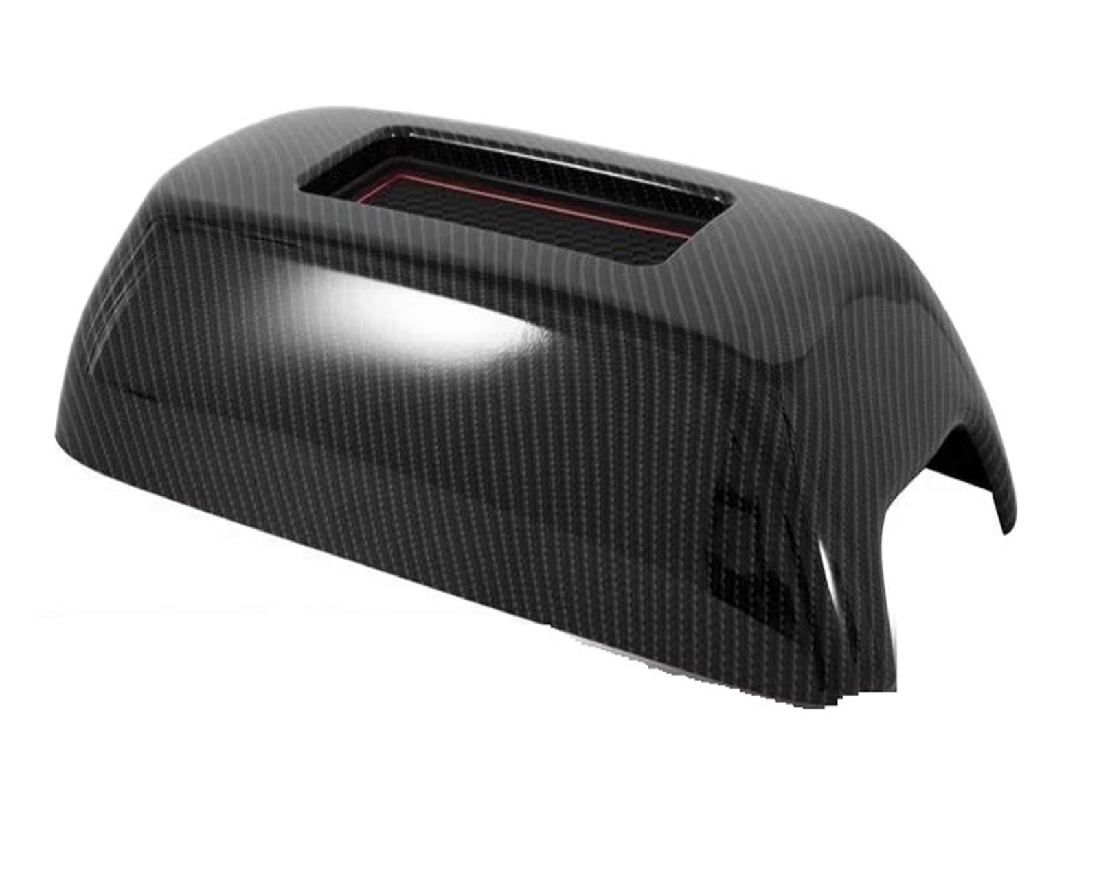 Interieur Dekor Zierleiste Für Dodge Für Ladegerät 2011-2021 TM Center Konsole Organizer Armlehne Box Abdeckung Trim Mit Lagerung Slot Mittelkonsole Dekor(Schwarz) von YANGTINGTING