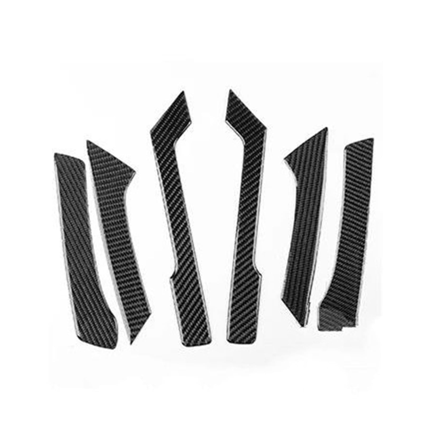 Interieur Dekor Zierleiste Für Hummer Für H3 2006-2010 Carbon Faser Tür Armlehne Panel Trim Auto Innen Zubehör Aufkleber Mittelkonsole Dekor(Schwarz,1) von YANGTINGTING