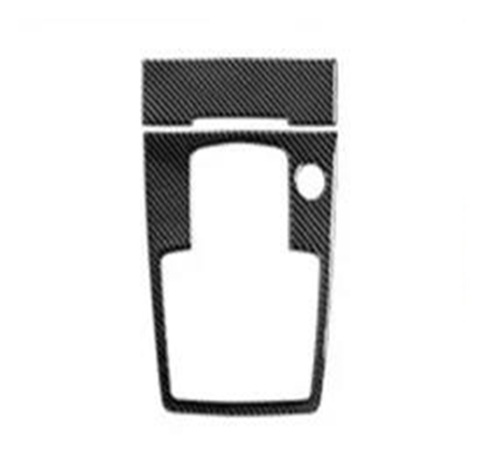 Interieur Dekor Zierleiste Für Q7 2008-2015 Auto CD Panel Center Console Trim Aufkleber Carbon Fiber Innen Tür Armlehne Taste Rahmen Zubehör Mittelkonsole Dekor(Gear Shift Frame) von YANGTINGTING