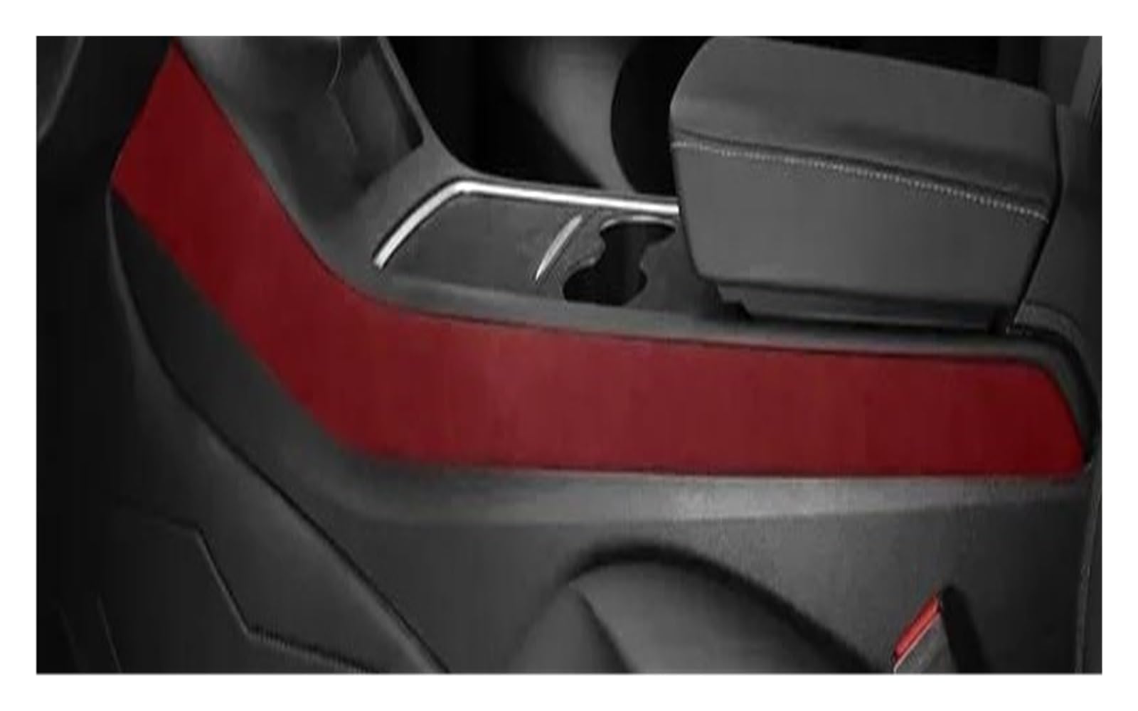 Interieur Dekor Zierleiste Für Tesla Für Modell Für Y Für Modell 3 Auto Center Konsole Seite Panel Aufkleber Abdeckung Sitz Seite Panel Dekoration Streifen Mittelkonsole Dekor(Red) von YANGTINGTING