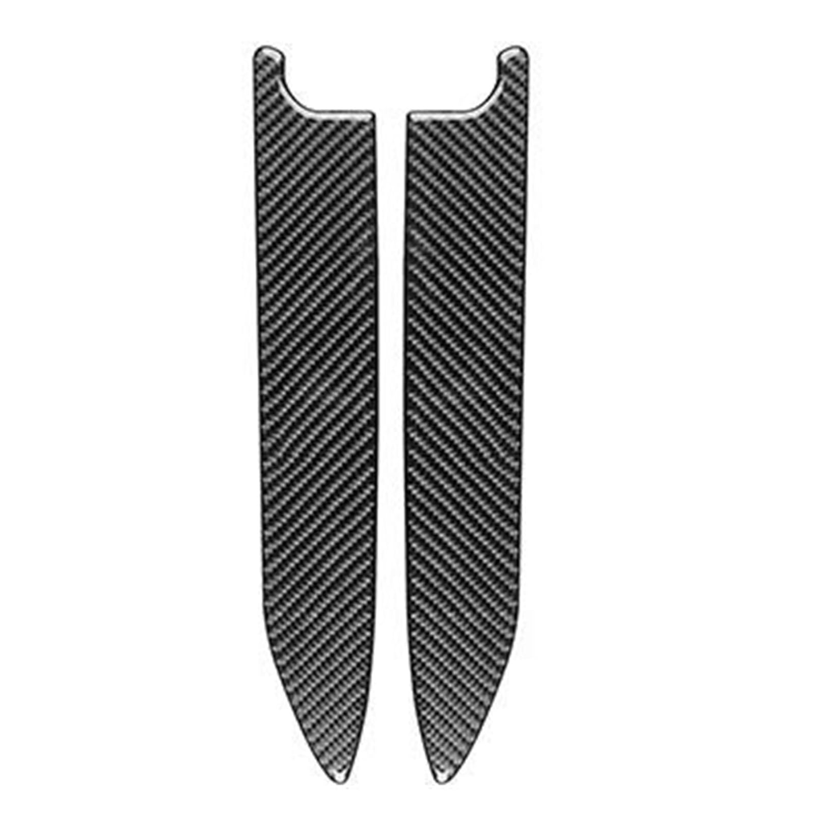 Interieur Dekor Zierleiste Für Z3 1998-2002 Carbon Fiber Innen Tür Armlehne Panel Trim Streifen Auto Innen Dekorative Aufkleber Mittelkonsole Dekor(Schwarz) von YANGTINGTING