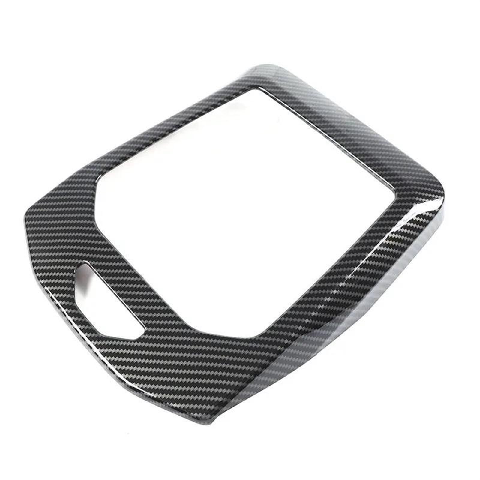 Mittelkonsole Interieurleisten Aufkleber Für 5 Series G60 2024+ ABS Carbon Fiber Car Center Control Shift Panel Rahmen Aufkleber Autozubehör Panel Schutz Rahmen Trim Aufkleber von YANGTINGTING