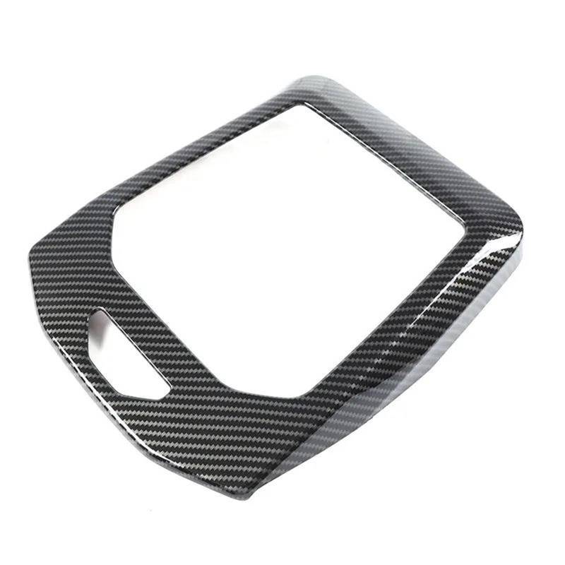 Mittelkonsole Interieurleisten Aufkleber Für 5 Series G60 2024+ ABS Carbon Fiber Car Center Control Shift Panel Rahmen Aufkleber Autozubehör Panel Schutz Rahmen Trim Aufkleber von YANGTINGTING