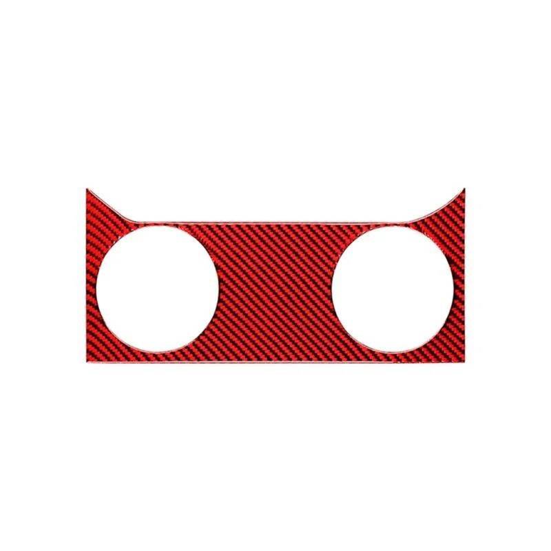 Mittelkonsole Interieurleisten Aufkleber Für Ford Für Mustang GT 2005-2009 S197 Auto Interior Center Air Vents Rahmen Trim Aufkleber Aufkleber Dekor Abdeckung Panel Schutz Rahmen Trim Aufkleber(Red) von YANGTINGTING