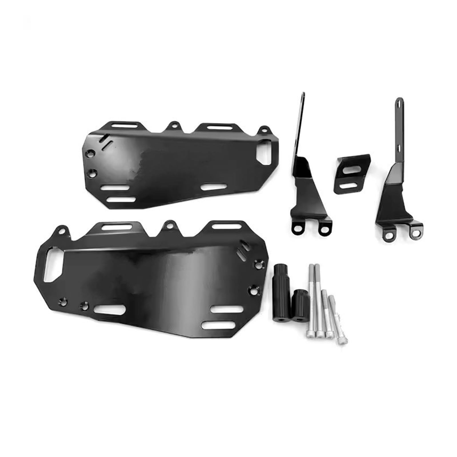 Motorrad-hinterer Gepäckbrücke Für CFMOTO 450MT 2023-2024 Motorrad Hinten Gepäck Rack Halterung Seite Stehen Sattel Tasche Halter Hinten Gepäck Rack(Schwarz) von YANGTINGTING