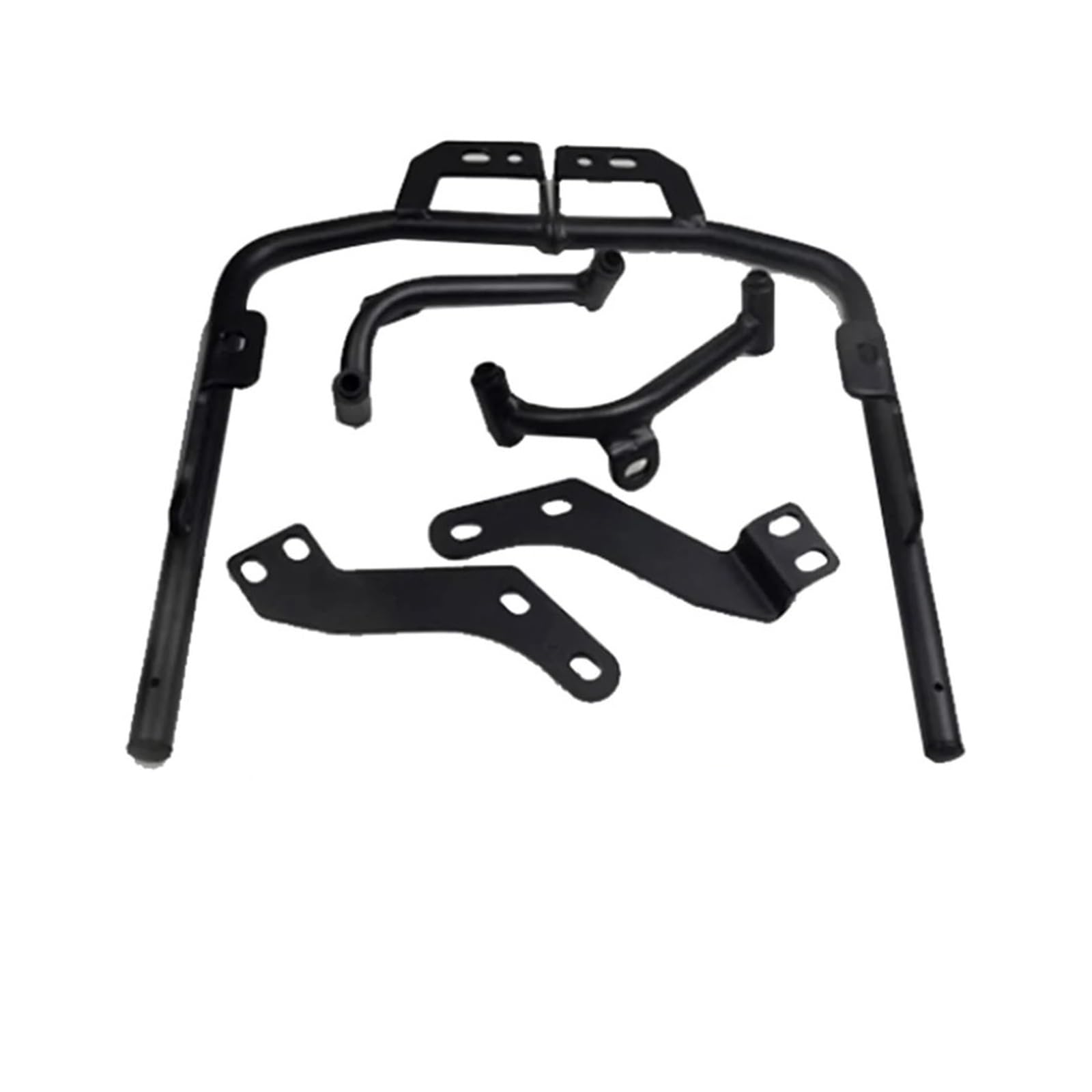 Motorrad-hinterer Gepäckbrücke Für CFMOTO Für 650MT Motorrad Gepäck Rack Hinten Reitstock Hinten Armlehne Reitstock Seite Box Rack Hinten Gepäck Rack(Side box rack) von YANGTINGTING