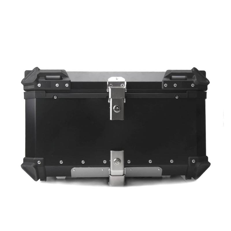 Motorrad-hinterer Gepäckbrücke Für CFMOTO800MT Motorrad Seite Gepäck Box Halterung Pannier Rahmen Sattel Rack Hinten Fall Stamm Hinten Gepäck Rack(100L Topcase Black A) von YANGTINGTING