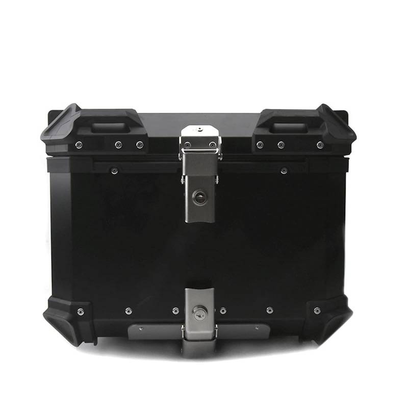 Motorrad-hinterer Gepäckbrücke Für CFMOTO800MT Motorrad Seite Gepäck Box Halterung Pannier Rahmen Sattel Rack Hinten Fall Stamm Hinten Gepäck Rack(55L Topcase Black) von YANGTINGTING