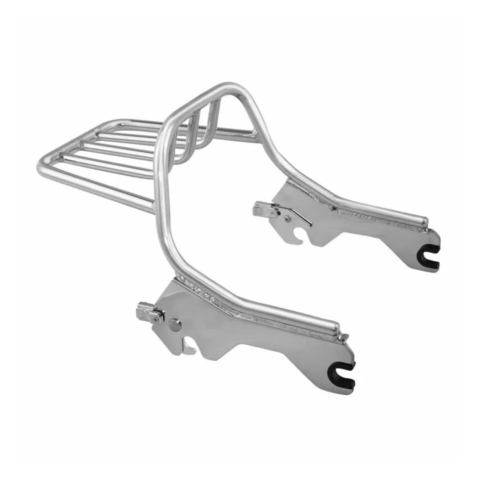 Motorrad-hinterer Gepäckbrücke Für Softail Für Low Für Rider Für Sport Für Glide 2018-Up Motorrad Gepäckträger Hinten Gepäck Rack(Chrome) von YANGTINGTING