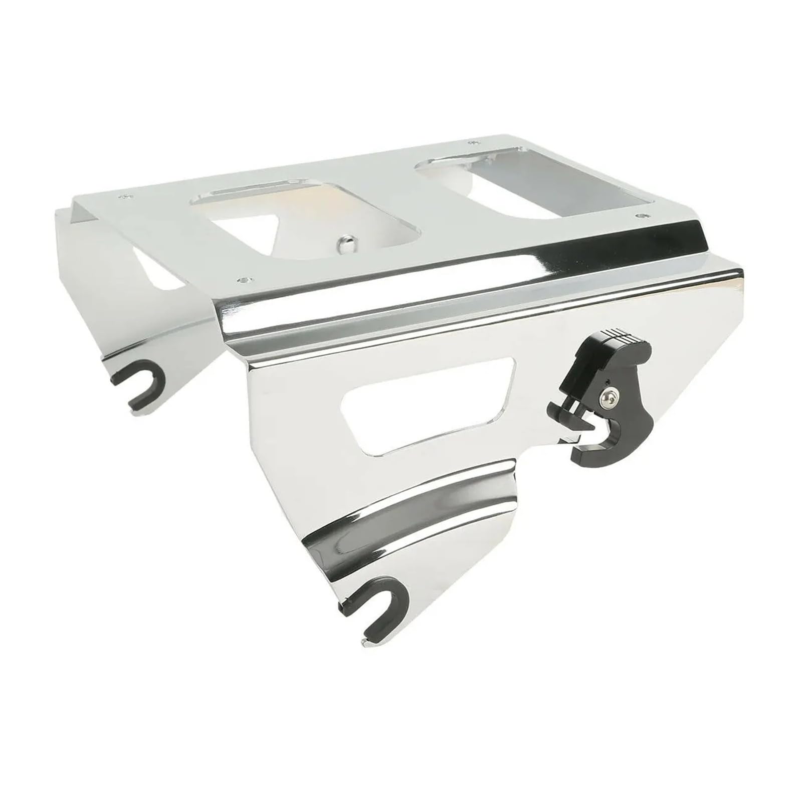 Motorrad-hinterer Gepäckbrücke Für Tour Für Pak Für Touring Für Street Für Glide 2009 2010 2011 2012 2013 Motorradgepäckträger Hinten Gepäck Rack(Chrome) von YANGTINGTING