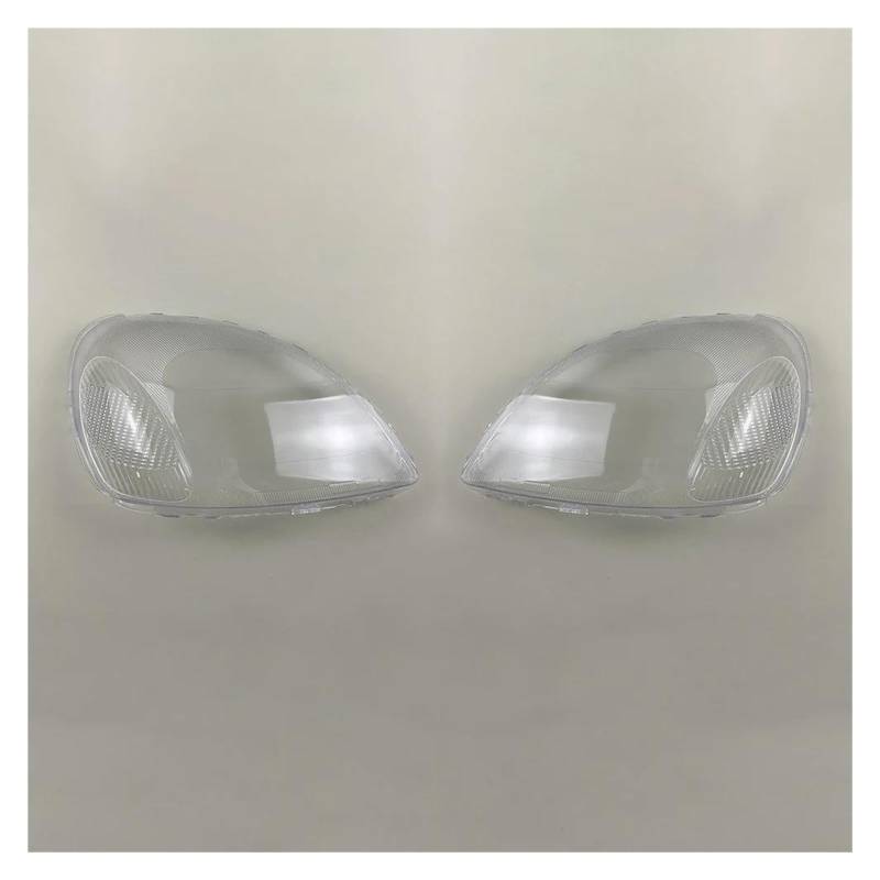 Scheinwerferglas Für Toyota Für Yaris 1999 2000 2001 2002 Scheinwerfer Schatten Transparent Lampenschirm Scheinwerfer Abdeckung Lampe Shell Scheinwerfer Streuscheibe(1 Pair) von YANGTINGTING